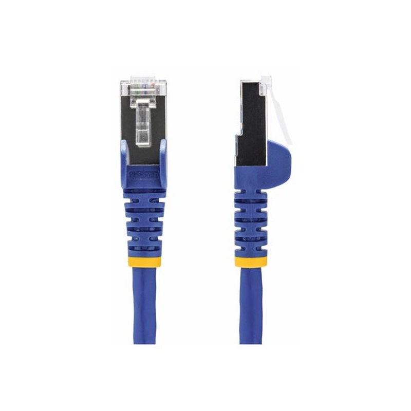 StarTech.com Cable de Red Ethernet CAT8 Azul de 1m - Snagless - sin Pestillo - 25G/40G - 2000MHz - PoE++ de 100W - 26AWG - S/FTP - Alivios de Tensión - Alambre de Cobre Puro - LSZH - Probado con Fluke - Imagen 2
