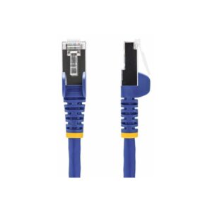 StarTech.com Cable de Red Ethernet CAT8 Azul de 2m - Snagless - sin Pestillo - 25G/40G - 2000MHz - PoE++ de 100W - 26AWG - S/FTP - Alivios de Tensión - Alambre de Cobre Puro - LSZH - Probado con Fluke StarTech.com Cable de Red Ethernet CAT8 Azul de 2m - Snagless - sin Pestillo - 25G/40G - 2000MHz - PoE++ de 100W - 26AWG - S/FTP - Alivios de Tensión - Alambre de Cobre Puro - LSZH - Probado con Fluke