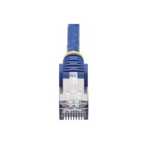 StarTech.com Cable de Red Ethernet CAT8 Azul de 2m - Snagless - sin Pestillo - 25G/40G - 2000MHz - PoE++ de 100W - 26AWG - S/FTP - Alivios de Tensión - Alambre de Cobre Puro - LSZH - Probado con Fluke StarTech.com Cable de Red Ethernet CAT8 Azul de 2m - Snagless - sin Pestillo - 25G/40G - 2000MHz - PoE++ de 100W - 26AWG - S/FTP - Alivios de Tensión - Alambre de Cobre Puro - LSZH - Probado con Fluke