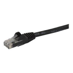 StarTech.com Cable de Red Ethernet Snagless Sin Enganches Cat 6 Cat6 Gigabit 1m - Negro StarTech.com Cable de Red Ethernet Snagless Sin Enganches Cat 6 Cat6 Gigabit 1m - Negro