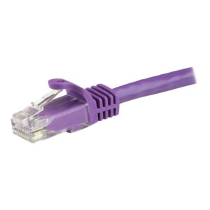 StarTech.com Cable de Red de 10m Púrpura Cat6 UTP Ethernet Gigabit RJ45 sin Enganches