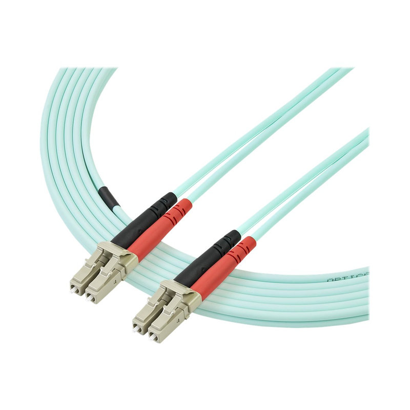 StarTech.com Cable de Red de 2m Multimodo Dúplex Fibra Óptica LC-LC 50/125 Libre de Halógenos- LSZH - Aguamarina StarTech.com Cable de Red de 2m Multimodo Dúplex Fibra Óptica LC-LC 50/125 Libre de Halógenos- LSZH - Aguamarina