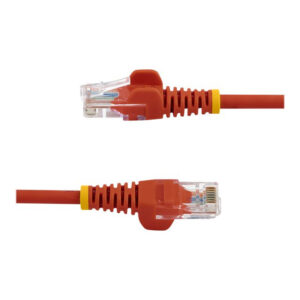 StarTech.com Cable de Red de 5m Rojo Cat5e Ethernet RJ45 sin Enganches