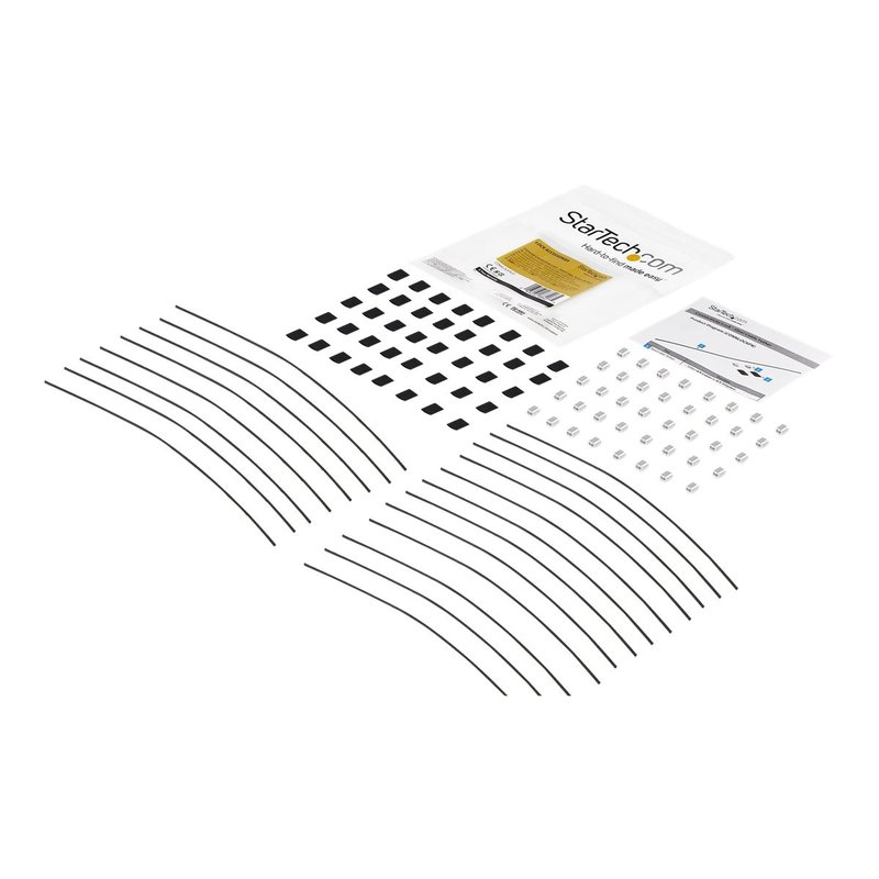 StarTech.com Cables de Seguridad de Doble Lazo - Paquete de 20 - de Acero - Ajustable StarTech.com Cables de Seguridad de Doble Lazo - Paquete de 20 - de Acero - Ajustable