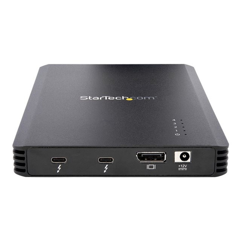 StarTech.com Caja Thunderbolt 3™ de 4 Bahías NVMe M.2 para SSD, con 1 Puerto de Vídeo DisplayPort y 2 Thunderbolt 3, 40gbps, con Fuente de Poder de 72W, Caja Externa para Disco Duro StarTech.com Caja Thunderbolt 3™ de 4 Bahías NVMe M.2 para SSD, con 1 Puerto de Vídeo DisplayPort y 2 Thunderbolt 3, 40gbps, con Fuente de Poder de 72W, Caja Externa para Disco Duro - Imagen 2