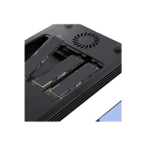 StarTech.com Caja Thunderbolt 3™ de 4 Bahías NVMe M.2 para SSD, con 1 Puerto de Vídeo DisplayPort y 2 Thunderbolt 3, 40gbps, con Fuente de Poder de 72W, Caja Externa para Disco Duro StarTech.com Caja Thunderbolt 3™ de 4 Bahías NVMe M.2 para SSD, con 1 Puerto de Vídeo DisplayPort y 2 Thunderbolt 3, 40gbps, con Fuente de Poder de 72W, Caja Externa para Disco Duro