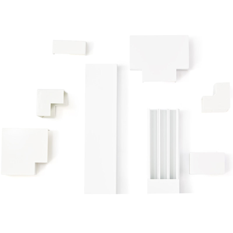 StarTech.com Canaleta de Gestión de Cable Sólido con Tapa. 50 mm de An x 20 mm de Al - 2 m de Lar. Con 3 Divisiones para Ocultar Cables de Red - Sistema de Conducto de Cableado para Cables de Alimentación - UL - Imagen 6