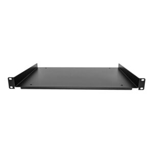 StarTech.com Estante 1U para Rack de Servidores - Bandeja Universal Voladiza para Montaje en Armario Rack para Equipos de Red de 19" - Capacidad de 25kg - de 12" de Profundidad