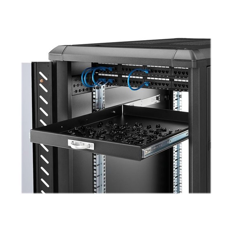 StarTech.com Estante Bandeja Deslizante Telescópica para Armario Rack Servidores 0.55m de Profundidad - Imagen 2