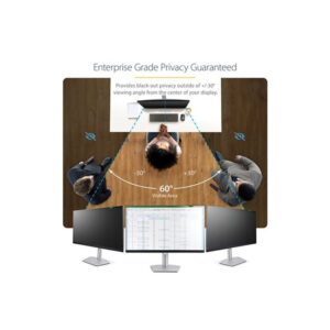 StarTech.com Filtro de Privacidad de 22 Pulgadas 16:9 para Monitor - Pantalla de Privacidad Protector Anti Brillo - Anti Luz Azul con Reducción del 51% - Ángulo de +/- 30°