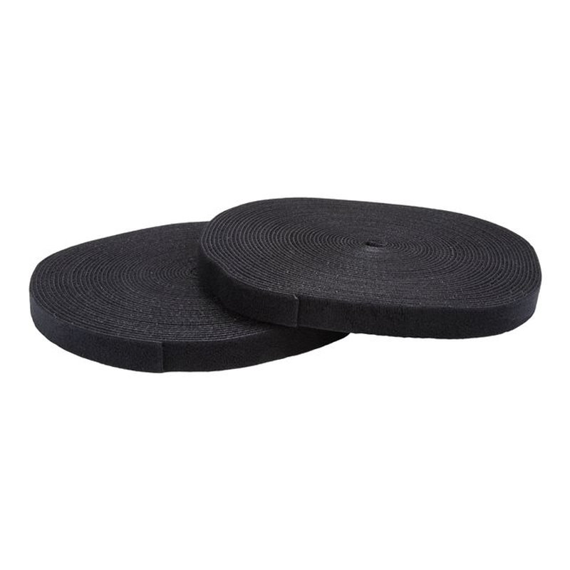 StarTech.com Gestionador de Cableado con Gancho y Bucle - Tiras de Gestión de Cables Autoadherentes - Bobina de 30m