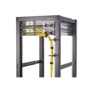 StarTech.com Gestionador de Cableado con Gancho y Bucle - Tiras de Gestión de Cables Autoadherentes - Bobina de 30m