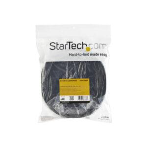StarTech.com Gestionador de Cableado con Gancho y Bucle - Tiras de Gestión de Cables Autoadherentes - Bobina de 30m