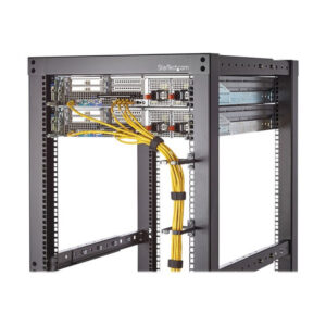 StarTech.com Gestionador de Cableado con Gancho y Bucle - Tiras de Gestión de Cables Autoadherentes - Bobina de 30m