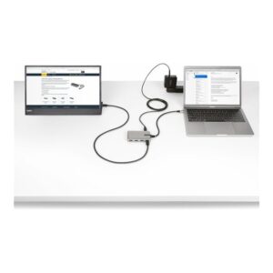 StarTech.com Hub Ladrón USB-C de 4 Puertos con Modo Alt de DP para USB-C y Salida de Vídeo de 4K 60Hz - 3x USB-A - 1x USB Tipo C - PD 100W - USB 3.2 10Gbps - Cable 30cm - Portátil StarTech.com Hub Ladrón USB-C de 4 Puertos con Modo Alt de DP para USB-C y Salida de Vídeo de 4K 60Hz - 3x USB-A - 1x USB Tipo C - PD 100W - USB 3.2 10Gbps - Cable 30cm - Portátil