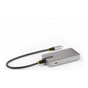 StarTech.com Hub Ladrón USB-C de 4 Puertos con Modo Alt de DP para USB-C y Salida de Vídeo de 4K 60Hz - 3x USB-A - 1x USB Tipo C - PD 100W - USB 3.2 10Gbps - Cable 30cm - Portátil StarTech.com Hub Ladrón USB-C de 4 Puertos con Modo Alt de DP para USB-C y Salida de Vídeo de 4K 60Hz - 3x USB-A - 1x USB Tipo C - PD 100W - USB 3.2 10Gbps - Cable 30cm - Portátil