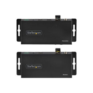 StarTech.com Juego Extensor de HDMI 4K por Fibra - 4K a 60Hz hasta 1km (Monomodo) o 330m (Multimodo) - Fibra Óptica LC - HDR - HDCP - Alargador de Audio/RS232/IR - Receptor Transmisor StarTech.com Juego Extensor de HDMI 4K por Fibra - 4K a 60Hz hasta 1km (Monomodo) o 330m (Multimodo) - Fibra Óptica LC - HDR - HDCP - Alargador de Audio/RS232/IR - Receptor Transmisor
