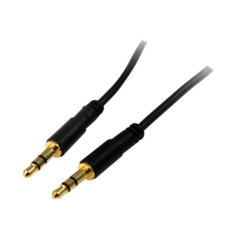 StarTech.com MU15MMS cable de audio 4,6 m 3,5mm Negro
