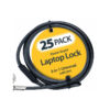 StarTech.com Paquete de 25 Candados Universales Noble/Noble Wedge®/K-Slot con Llave para Portátil - Cables de Seguridad Antirrobo de 2m con Llave Maestra StarTech.com Paquete de 25 Candados Universales Noble/Noble Wedge®/K-Slot con Llave para Portátil - Cables de Seguridad Antirrobo de 2m con Llave Maestra