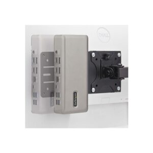 StarTech.com Soporte Bracket de Montaje VESA Compatible con 75x75/100x100 para NUC/Thin Client/Docking Stations - Soporte VESA para Mini PC