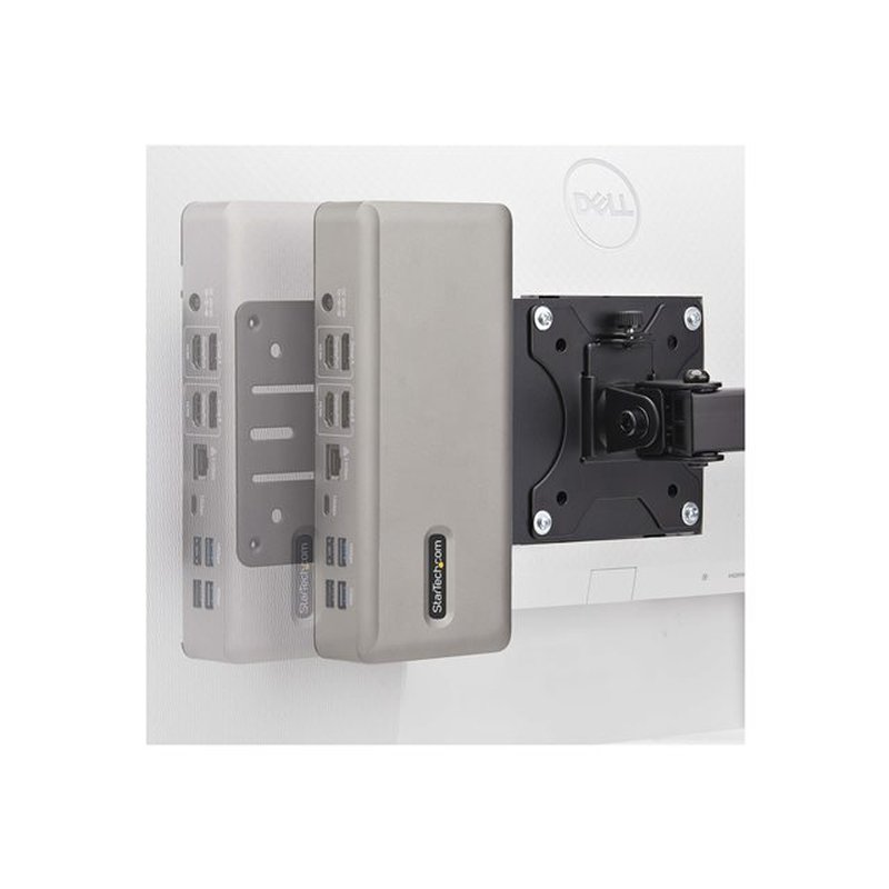 StarTech.com Soporte Bracket de Montaje VESA Compatible con 75x75/100x100 para NUC/Thin Client/Docking Stations - Soporte VESA para Mini PC - Imagen 10