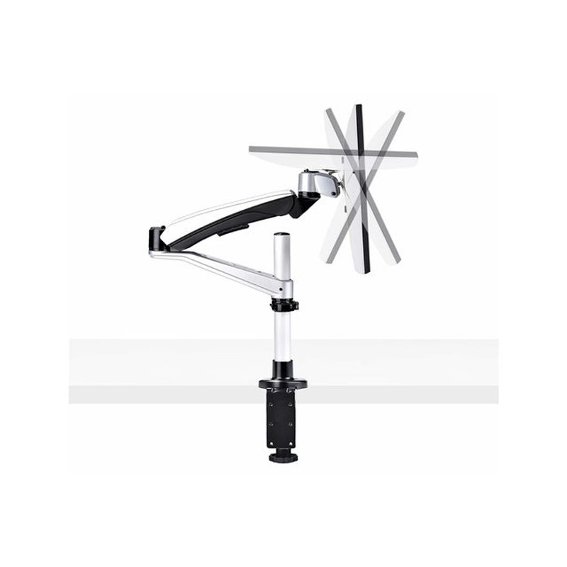 StarTech.com Soporte de Escritorio para Monitor VESA 75x75/100x100 de 27 Pulgadas 16:9 / 30 Pulgadas 21:9 Ultrawide - Grommet o Abrazadera en C - Ajuste sin Herramientas - Brazo Asistido por Resorte - Imagen 7