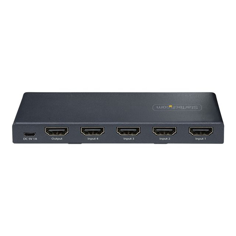 StarTech.com Switch Conmutador HDMI de 4 Puertos de 8K a 60Hz - Switch Selector HDMI 2.1 de 4K a 120Hz HDR10+ UHD - 4 Puertos de Entrada y 1 de Salida - Automático y Manual StarTech.com Switch Conmutador HDMI de 4 Puertos de 8K a 60Hz - Switch Selector HDMI 2.1 de 4K a 120Hz HDR10+ UHD - 4 Puertos de Entrada y 1 de Salida - Automático y Manual - Imagen 6