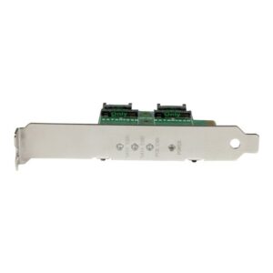 StarTech.com Tarjeta Adaptadora PCI Express 3.0 de 3 Puertos M.2 para SSD - 1x NVMe - 2x SATA III