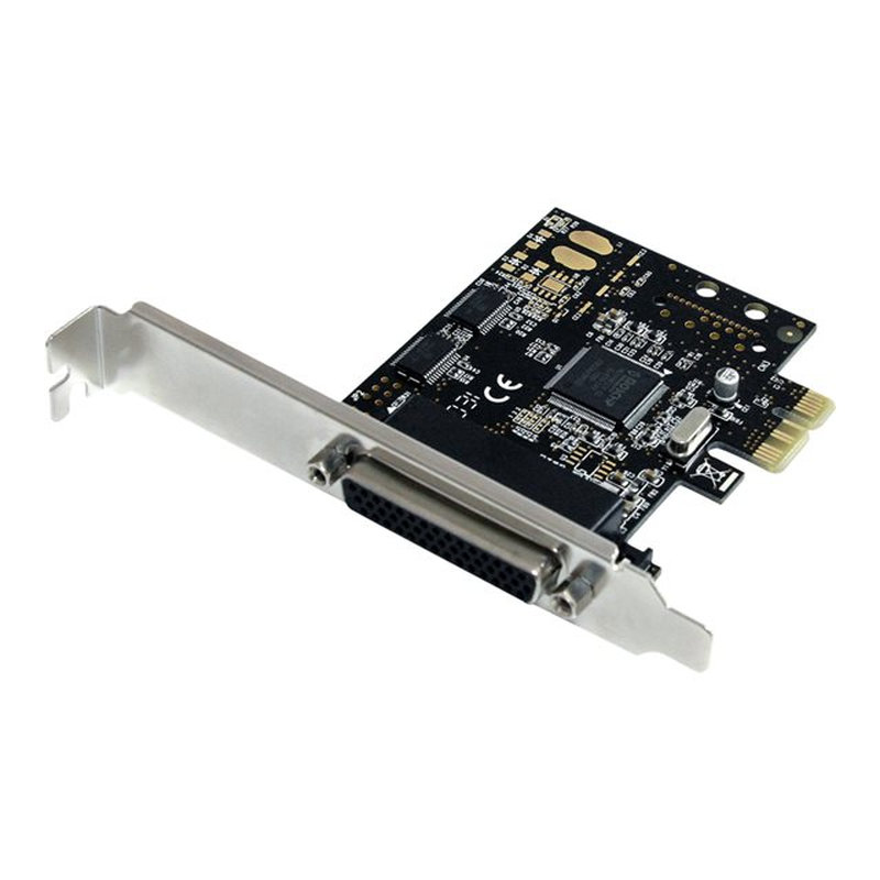 StarTech.com Tarjeta Adaptadora PCI Express PCIe 2 Puertos Serie 1 Paralelo con Cable Multiconector RS232 Serial - Imagen 2