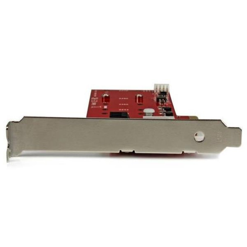 StarTech.com Tarjeta PCI Express Controladora de 2x SSD NGFF M.2 y 2x Puertos SATA III StarTech.com Tarjeta PCI Express Controladora de 2x SSD NGFF M.2 y 2x Puertos SATA III
