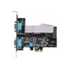 StarTech.com Tarjeta Serie PCIe de 2 Puertos - Tarjeta Serial PCI Express de 2 Puertos DB9 RS232/RS422/RS485 -Incluye Brackets de Perfil Bajo - UART 16C1050 - Win/Linux - TAA - Protección ESD Nivel 4