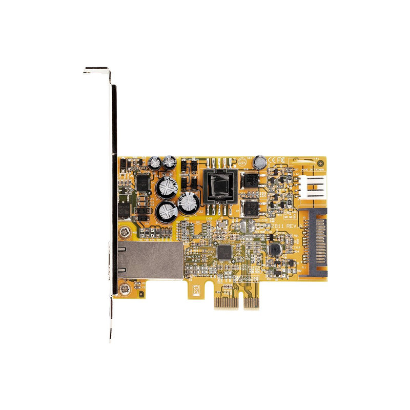 StarTech.com Tarjeta de Red PCIe de 1 Puerto PoE de 2,5Gbps - Adaptador Ethernet LAN RJ45 - NIC PoE de 30W 802.3at para Ordenadores de Sobremesa y Servidores - Bracket de Perfil Bajo - Win Linux
