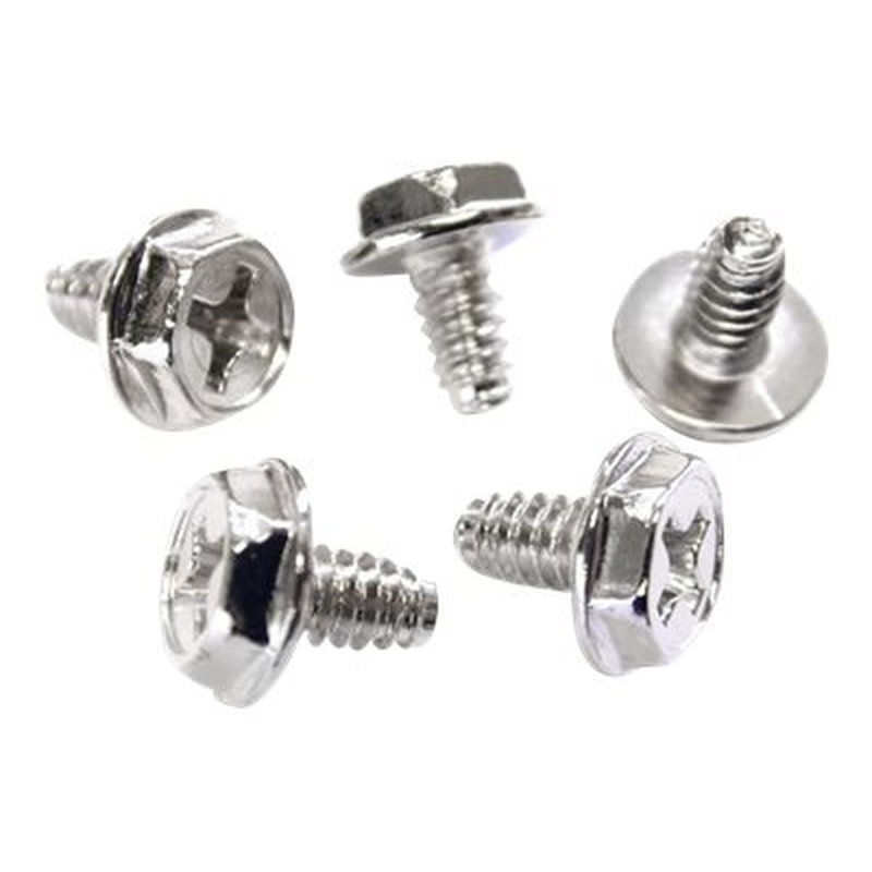 StarTech.com Tornillos de Fijación #6-32 x 1/4 pulgadas de Largo para PCs - Pack de 50
