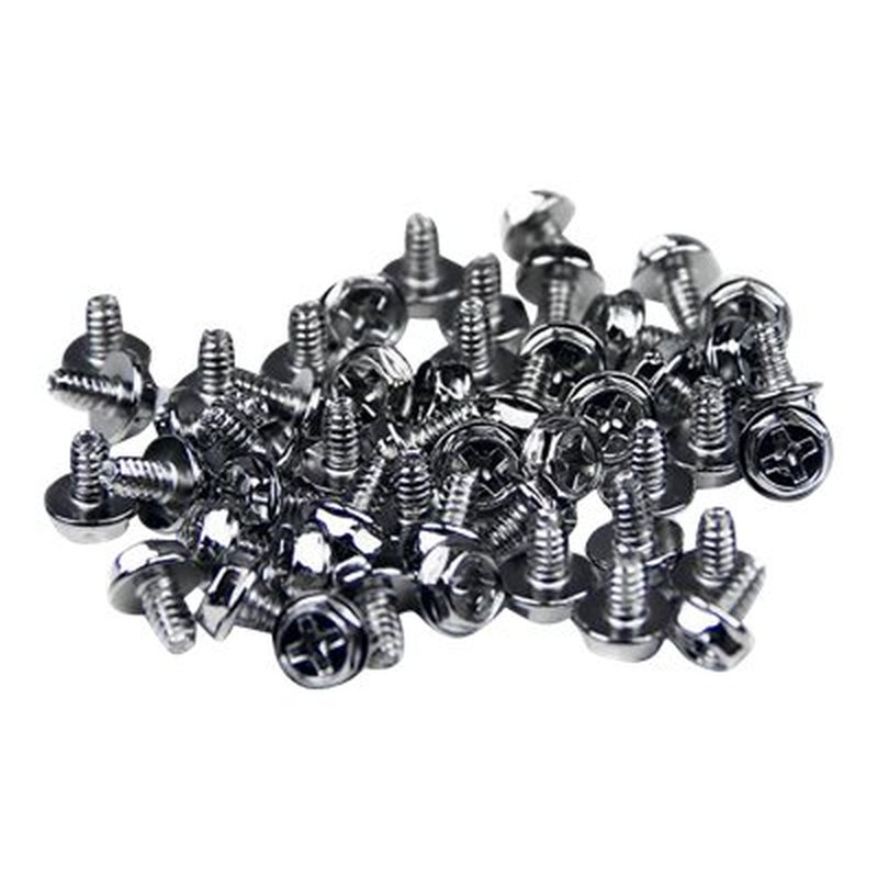 StarTech.com Tornillos de Fijación #6-32 x 1/4 pulgadas de Largo para PCs - Pack de 50 - Imagen 2