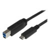 StarTech.com USB315CB2M cable USB 2 m USB 3.2 Gen 1 (3.1 Gen 1) USB C USB B Negro StarTech.com USB315CB2M cable USB 2 m USB 3.2 Gen 1 (3.1 Gen 1) USB C USB B Negro