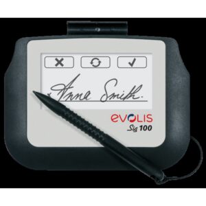 TABLETA DIGITALIZADORA FIRMAS EVOLIS SIG100 USB BLACK / WHITE