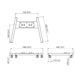 TROLLEY PARA MONITOR
