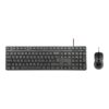 Targus AKM622UK teclado Ratón incluido Universal USB QWERTY Inglés del Reino Unido Negro