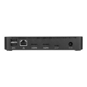 Targus DOCK310EUZ base para portátil y replicador de puertos Alámbrico USB 3.2 Gen 1 (3.1 Gen 1) Type-C Negro