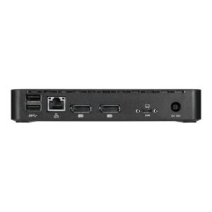 Targus DOCK315EUZ hub de interfaz USB 3.2 Gen 1 (3.1 Gen 1) Type-A + Mini DisplayPort 1.2 Negro