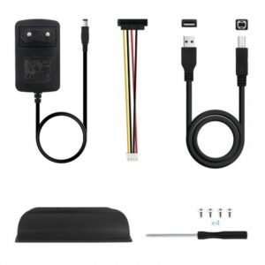 TooQ CAJA HDD 3,5" IDE/SATA A USB 2.0 NEGRA