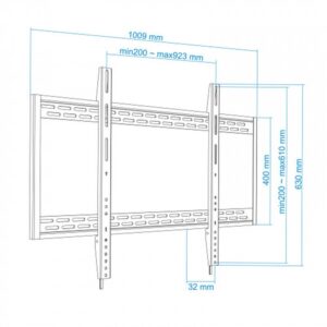 TooQ Soporte de pared (monitor / plasma / LCD / LED) 60” - 100” TooQ Soporte de pared (monitor / plasma / LCD / LED) 60” - 100”