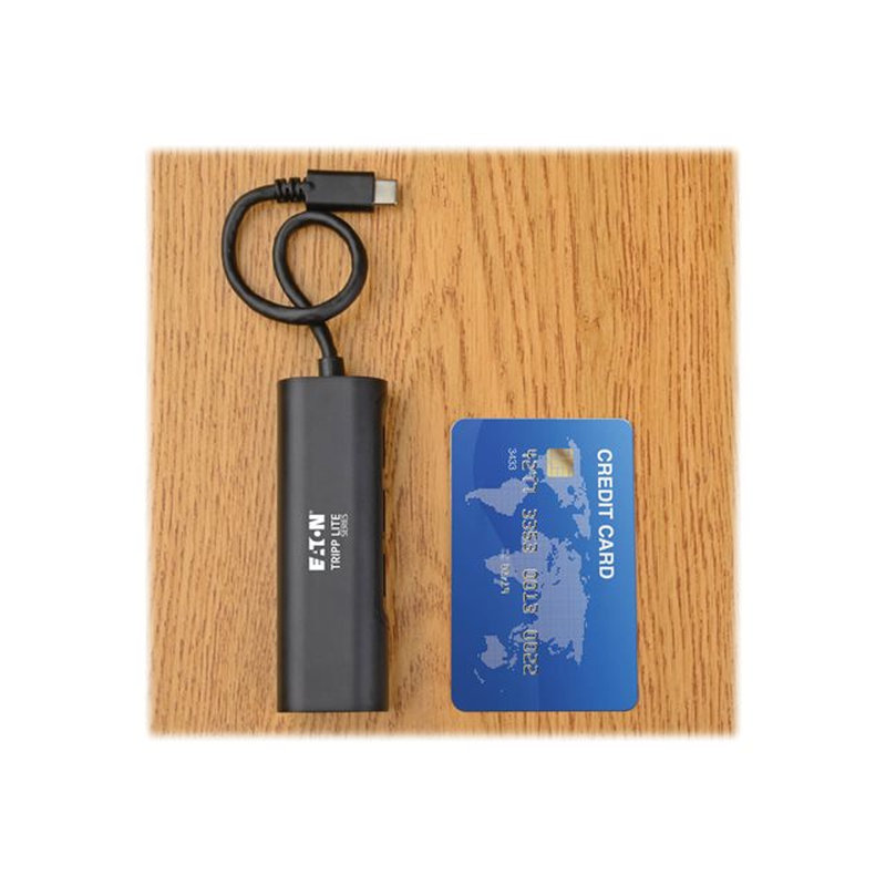 Tripp Lite Adaptador Portátil Ethernet Gigabit USB 3.1 Gen 1 con Hub de 3 Puertos, Compatible con Thunderbolt™ 3, Aluminio - Negro Tripp Lite Adaptador Portátil Ethernet Gigabit USB 3.1 Gen 1 con Hub de 3 Puertos, Compatible con Thunderbolt™ 3, Aluminio - Negro - Imagen 6