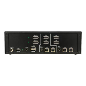 Tripp Lite B002-DP2AC2-N4 interruptor KVM Negro