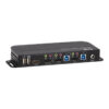 Tripp Lite B005-DPUA2-K KVM DisplayPort / USB de 2 Puertos - 4K 60 Hz, HDR, HDCP 2.2, IR, DP 1.4, Compartido de USB, Cables USB 3.0