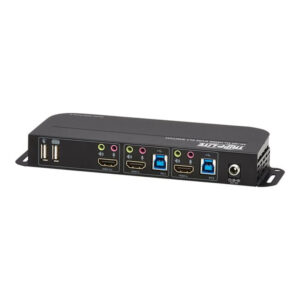 Tripp Lite B005-HUA2-K KVM HDMI / USB de 2 Puertos - 4K 60 Hz, HDR, HDCP 2.2, IR, Compartido de USB, Cables USB 3.0 Tripp Lite B005-HUA2-K KVM HDMI / USB de 2 Puertos - 4K 60 Hz, HDR, HDCP 2.2, IR, Compartido de USB, Cables USB 3.0