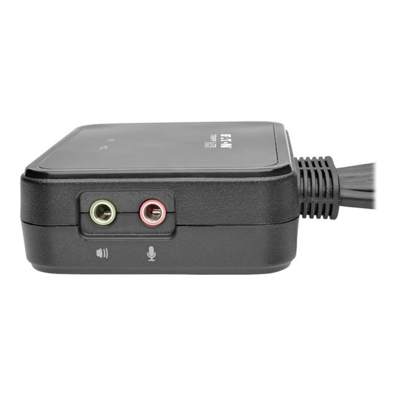 Tripp Lite B032-HUA2 KVM con Cables USB / HD de 2 Puertos con audio y video, Cables y USB para Compartir Periféricos - Imagen 4