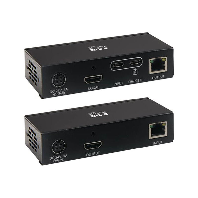Tripp Lite B127A-1A1-BCBH extensor audio/video Transmisor y receptor de señales AV Negro - Imagen 2
