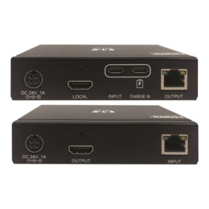 Tripp Lite B127A-1A1-BCBH extensor audio/video Transmisor y receptor de señales AV Negro