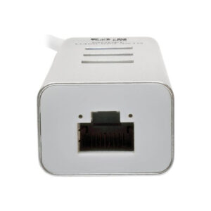 Tripp Lite Hub Adaptador Portátil USB 3.1 Gen 1, USB-C, de 3 Puertos USB-A y Puerto Gigabit Ethernet, Compatible con Thunderbolt 3